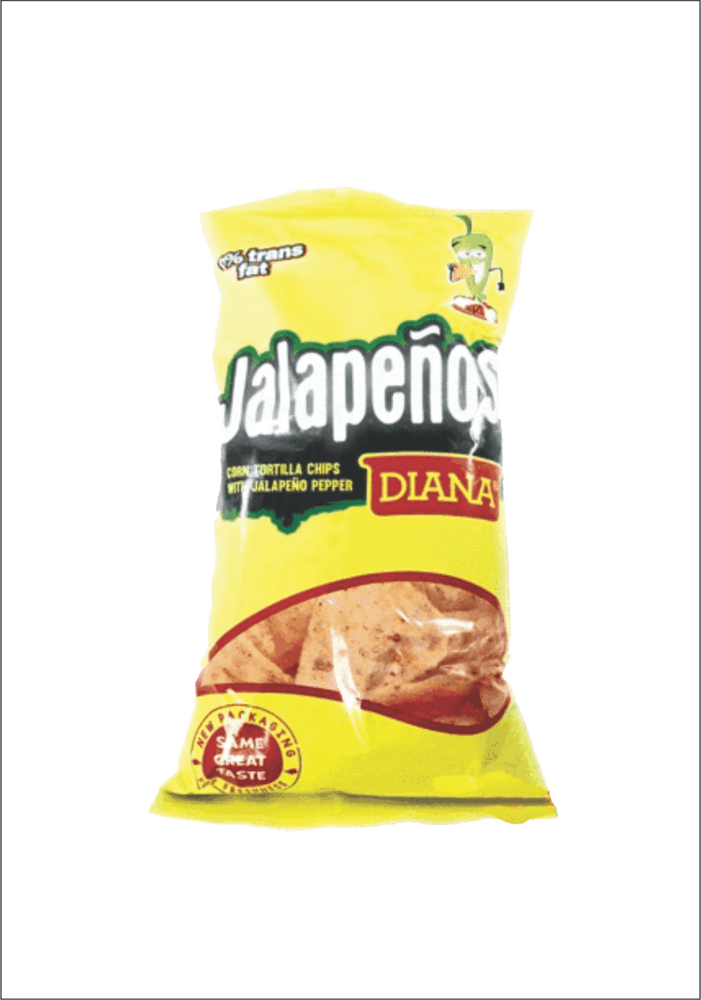 Diana Jalapeno Tortilla Chips 4.12oz